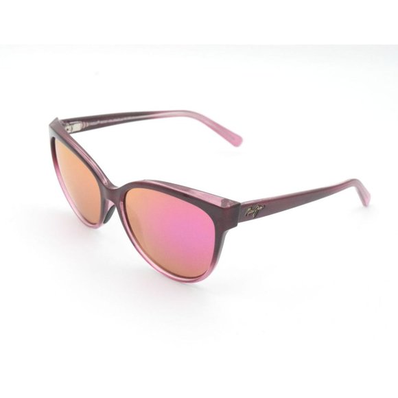 Maui Jim Olu Olu Mj 537-07A Burgundy Fade Frame MAUI Sunrise main image 5